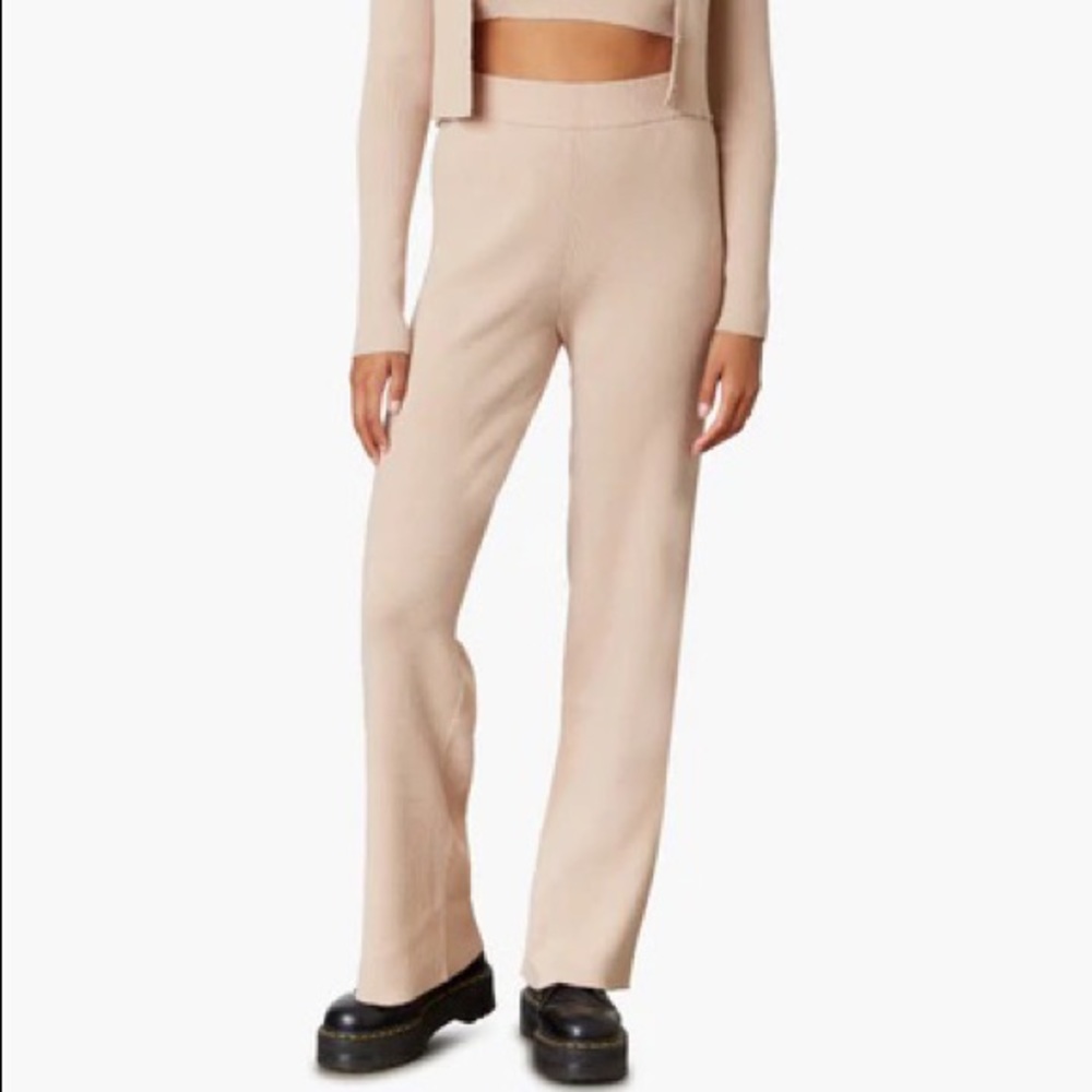 NIA the Brand Elle Pants Beige NWT Size M